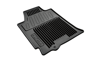 View Crew Cab All-Season Floor Mats (Rubber / 4-piece / Black) Full-Sized Product Image